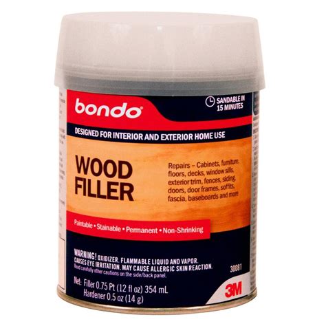 home depot wood putty|exterior wood filler home depot.